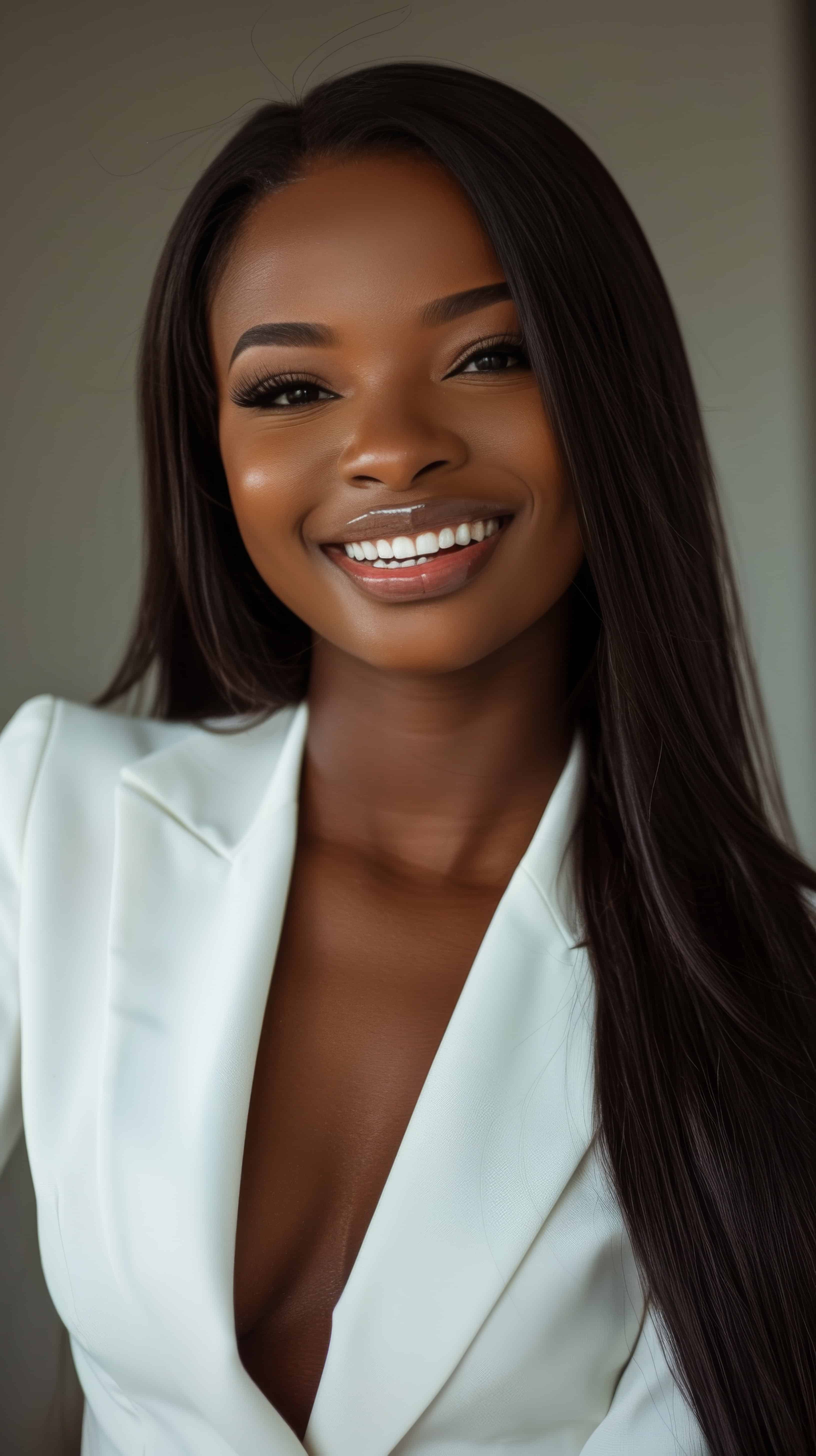 how to straighten relaxed hair