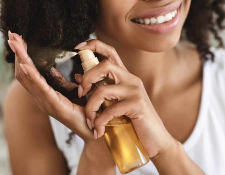 hair product for relaxed hair