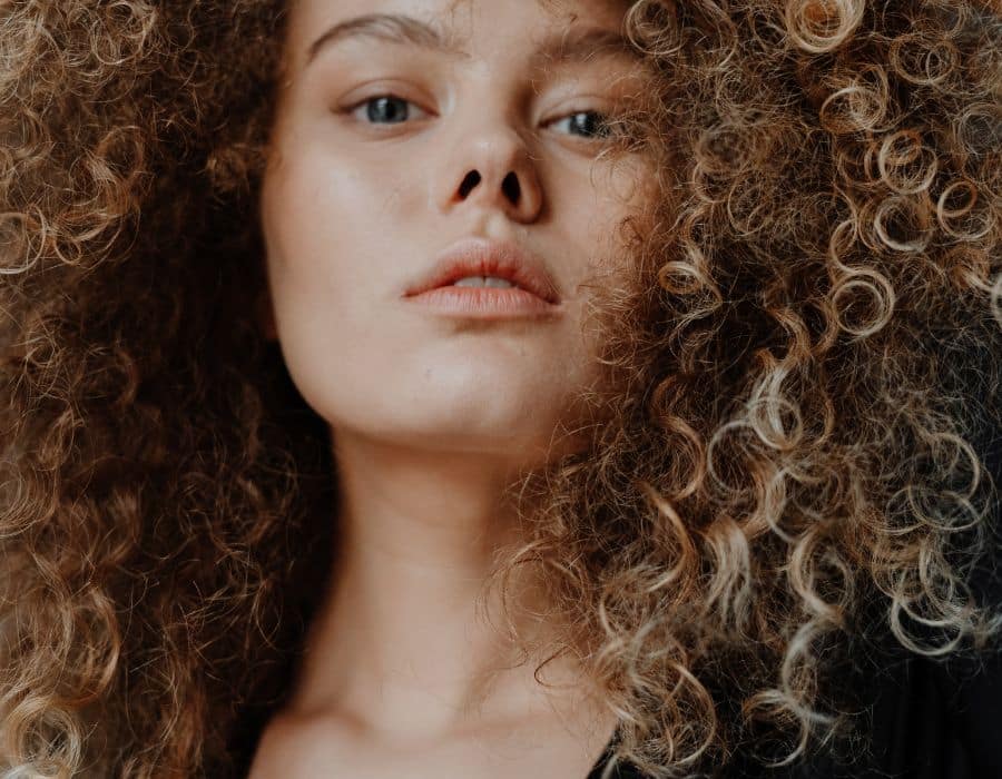 Curly Hair Care Aesthetic