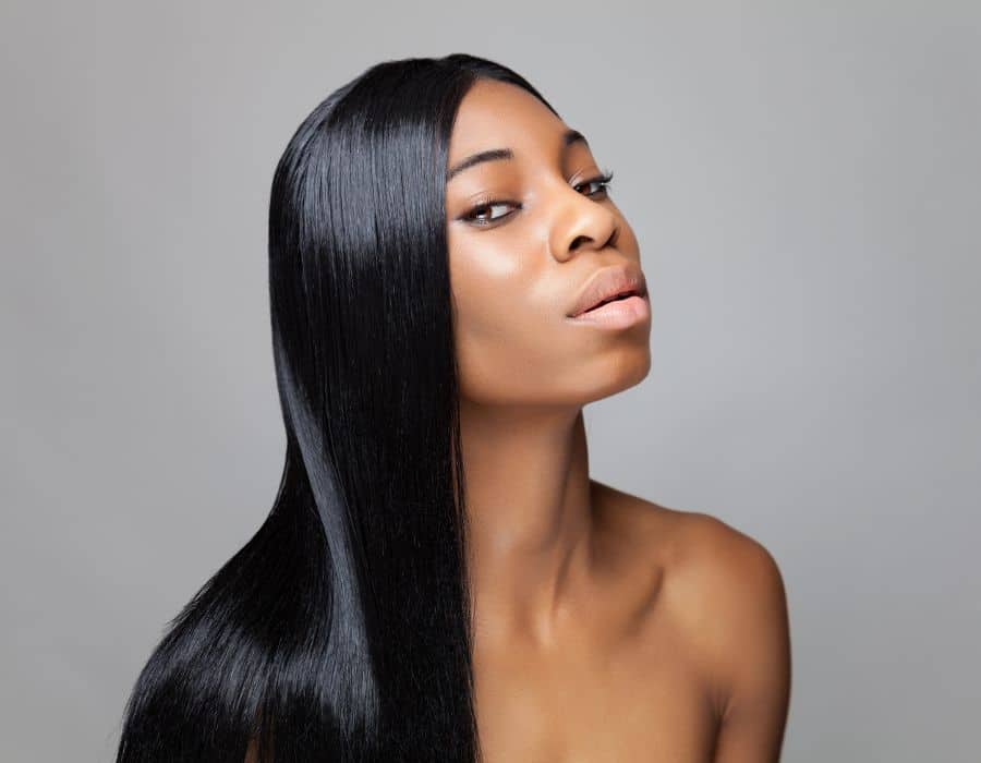 how to do a silk press at home